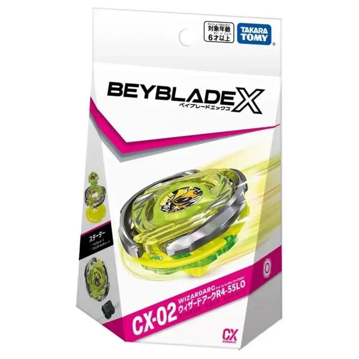 Beyblade X CX-02 Wizard Arc R4-55LO-Takara Tomy-Beyblade X-Mobile Garage HK