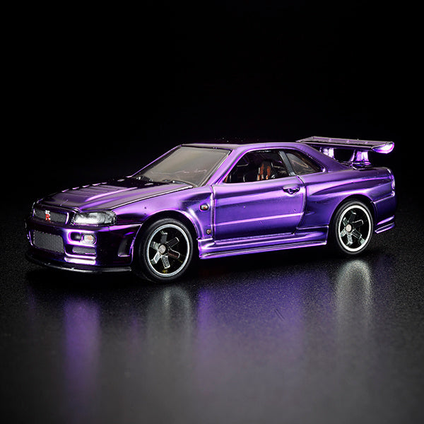 Hot Wheels RLC 2020 Membership Club Car Nissan GT-R R34 Purple