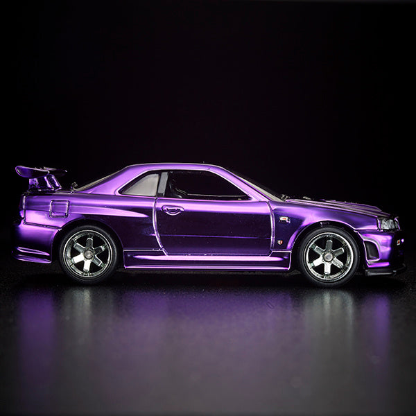 Hot Wheels RLC 2020 Membership Club Car Nissan GT-R R34 Purple