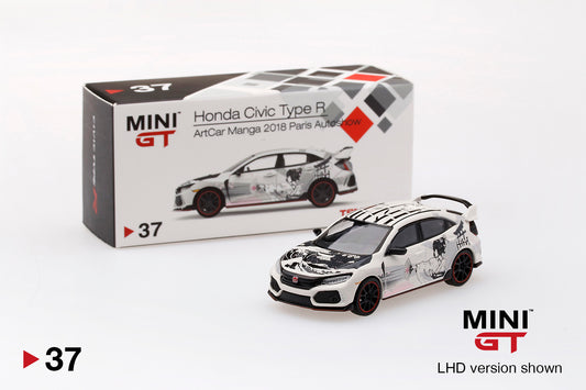 Mini GT #37 Honda Civic Type R ArtCar Manga 2018 Paris Autoshow