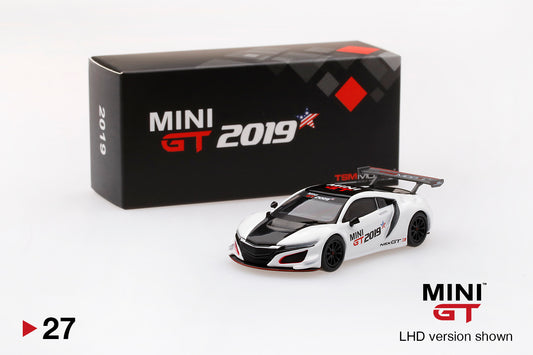 Mini GT #27 1:64 2019 NSX GT3 2019 MINI GT Gift Car