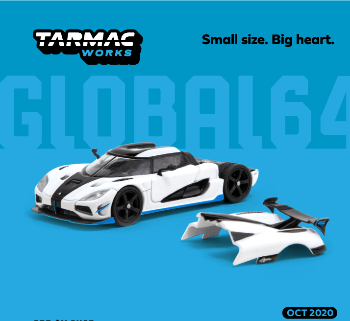 Tarmac Works Koenigsegg Agera RS white Tarmacworks