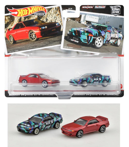 Hot Wheels Nissan Skyline GT-R BNR32 2 Pack Set Hot Wheels