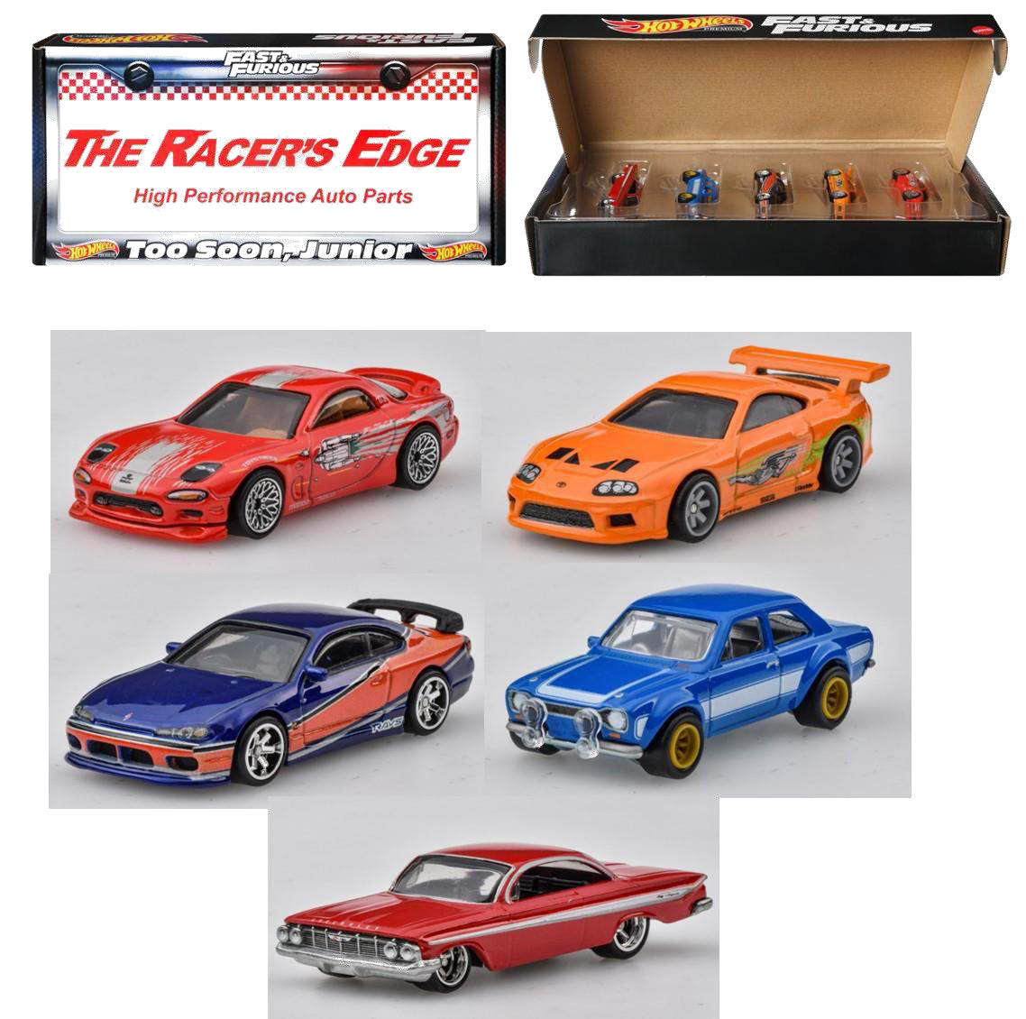 Hot Wheels Car Culture Fast and Furious The Racer's Edge
