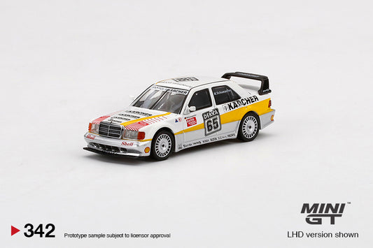 Mini GT #342 1:64 Mercedes-Benz 190E 2.5-16 Evolution II #65 AMG Motorenbau 1990 DTM