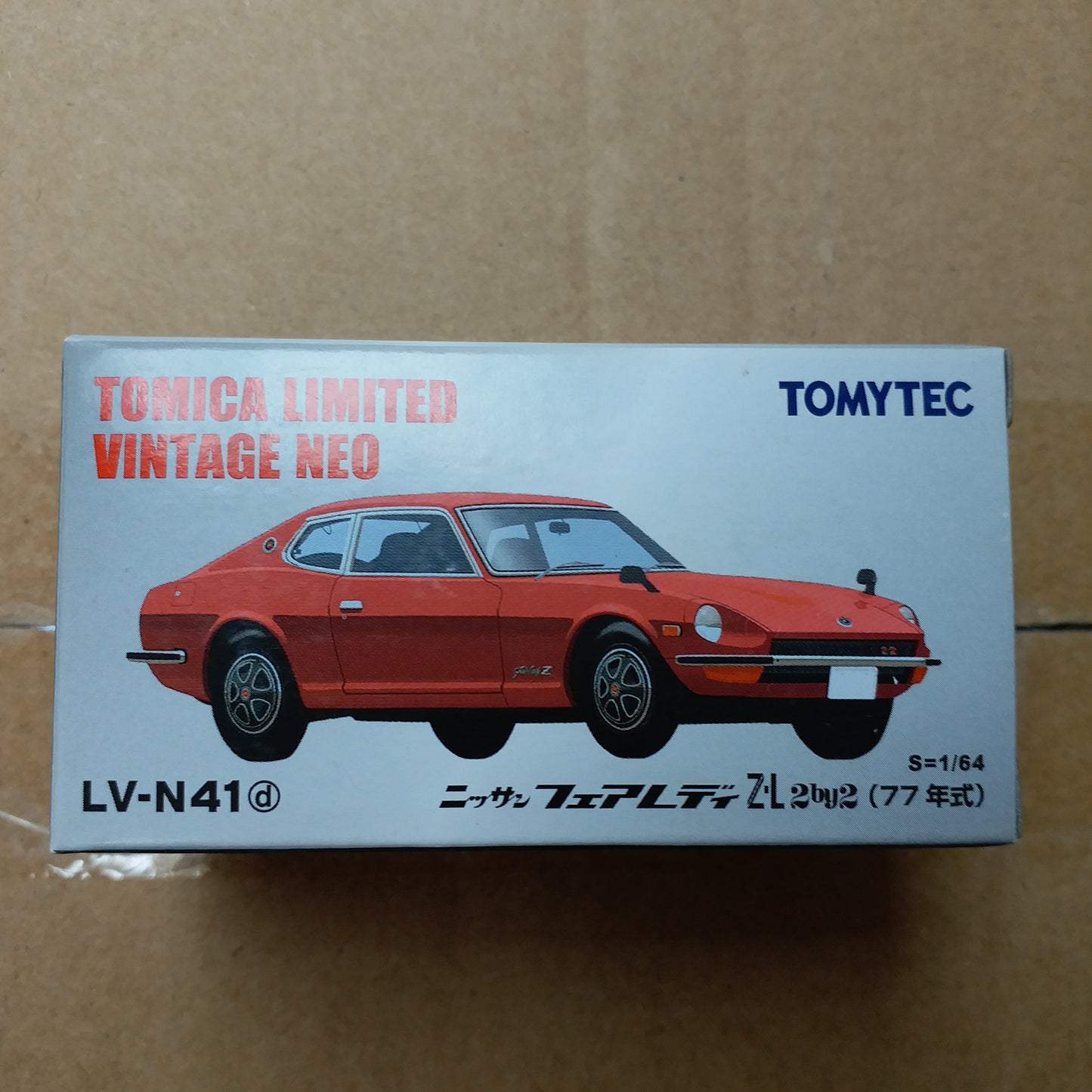Tomica Limited Vintage Neo LV-N41d Nissan Fairlady Z-L (Red)