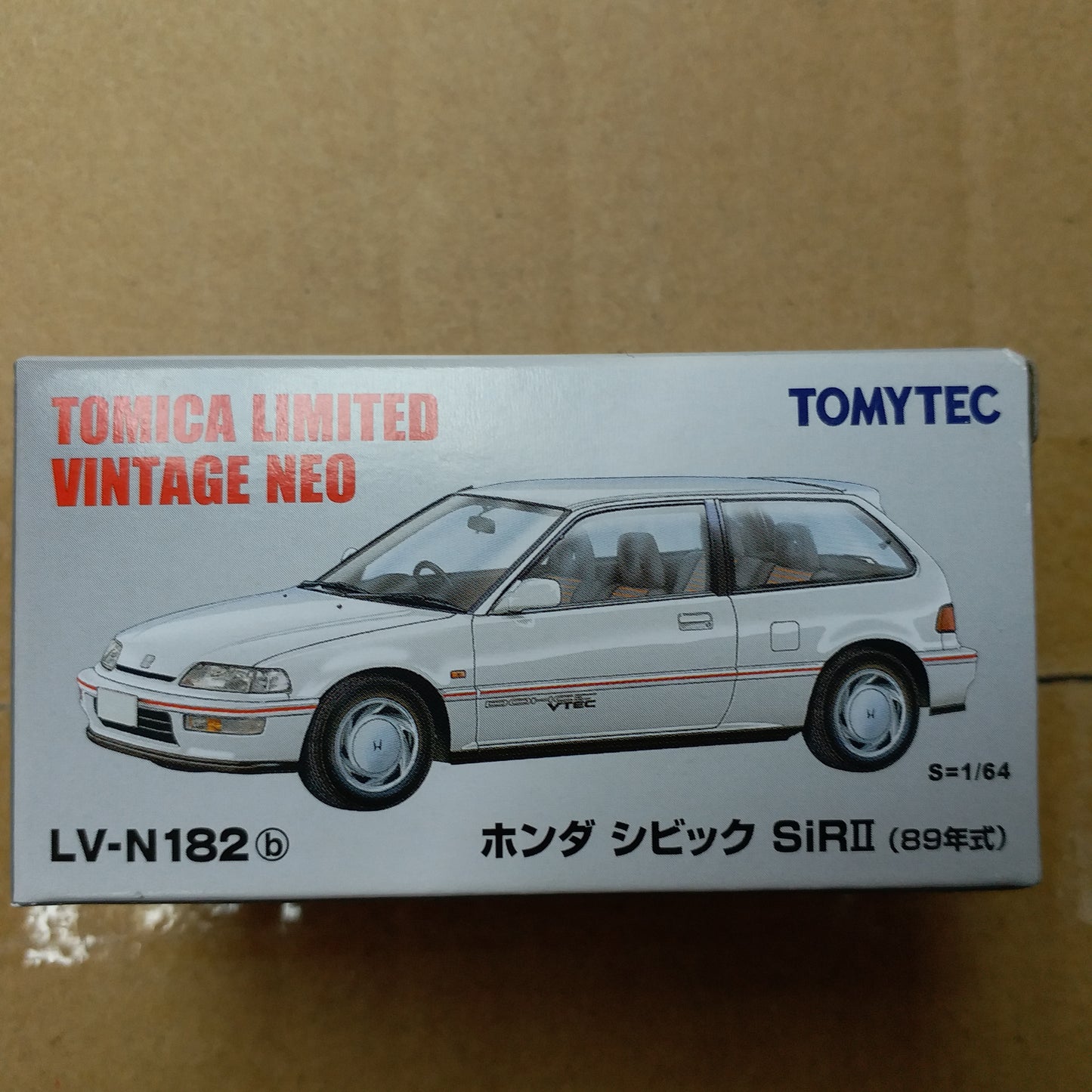 Tomica Limited Vintage Neo LV-N182b Honda Civic SiR-II