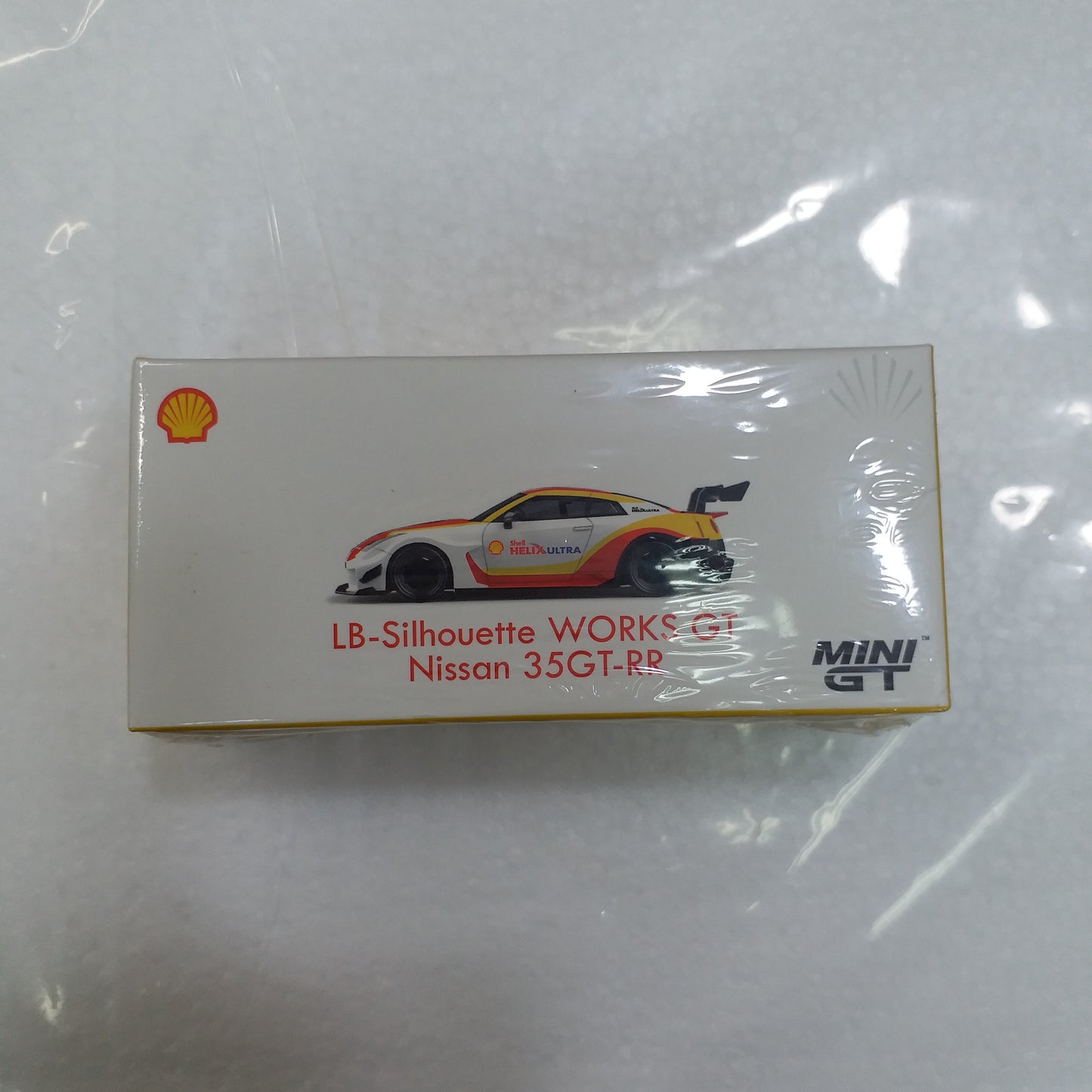 Mini GT x shell Exclusive #262 LB-Silhouette WORKS GT Nissan 35GT-RR V.2