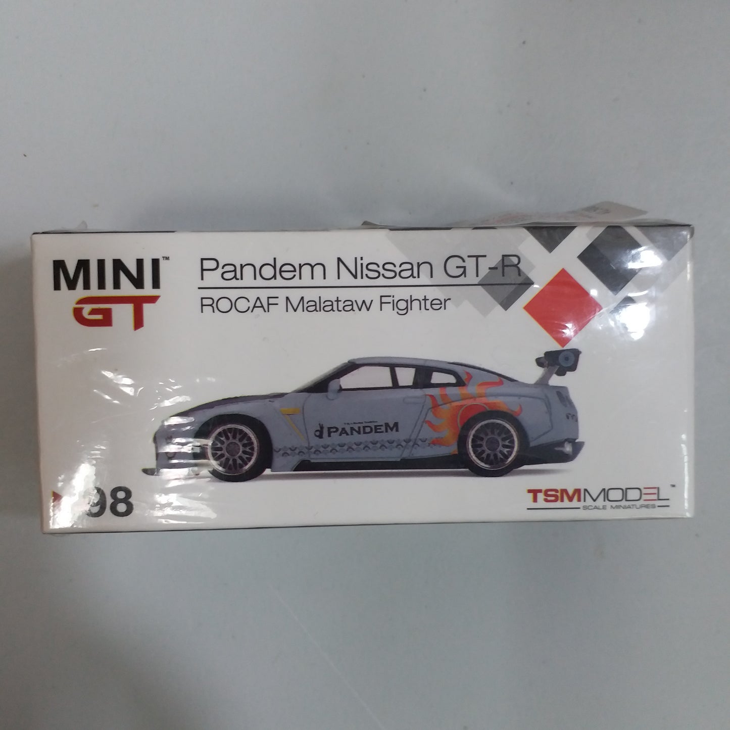Mini GT #98 Pandem Nissan GT-R ROCAF Malataw Flighter