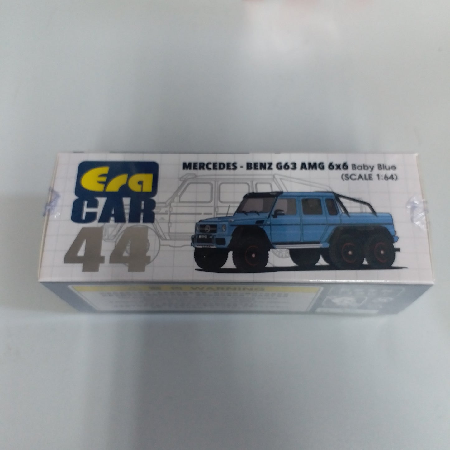 Era Car #44 Mercedes-Benz G63 AMG6X6 Baby Blue Scale 1:64