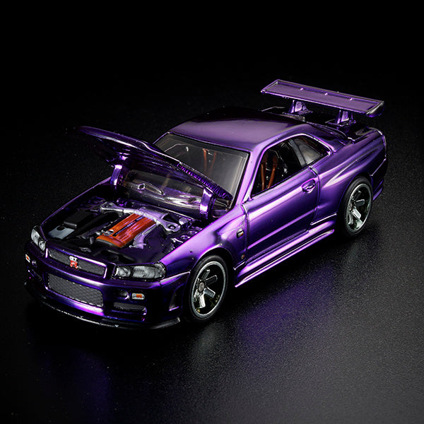 Hot Wheels RLC 2020 Membership Club Car Nissan GT-R R34 Purple