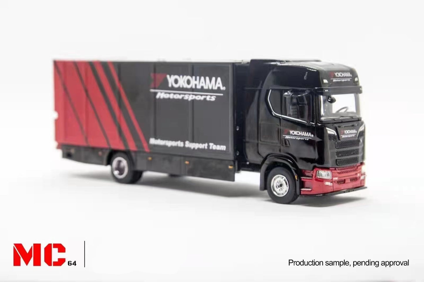 GCD Singapore Exclusive Advan Scania S730 Enclosed Double Deck Gull Wing Tow Truck 1:64 Scale