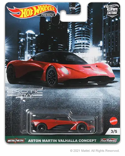 Hot Wheels 2023 Exotic Envy Set of 5