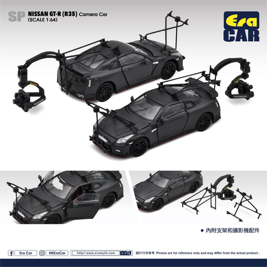 ERA Car #SP Nissan GT-R(R35) Matte Black Camera Car