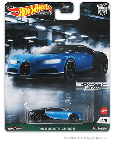 Hot Wheels 2023 Exotic Envy Set of 5