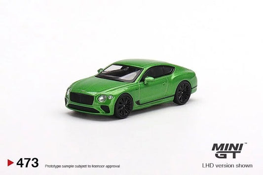 Mini GT #473 Bentley Continental GT Speed 2022 Apple Green