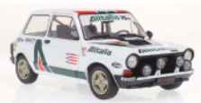 Solido 1:18 Autobianchi A112 Mk.5 Abarth Alitalia rally set White 1980 Solido