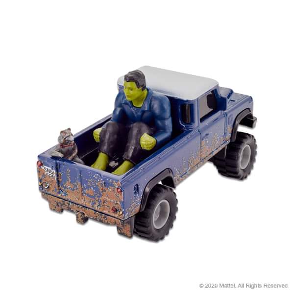 Hot Wheels SDCC Exclusive DRIVE TO NEW ASGARD Land Rover Defender 110 Pickup Truck