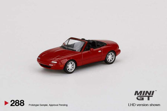 Mini GT #288 Mazda Miata MX-5 NA (Classic Red)
