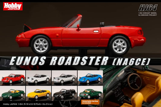 Hobby Japan Mazda Miata MX5 MK1 NA6CE 1:64 scale