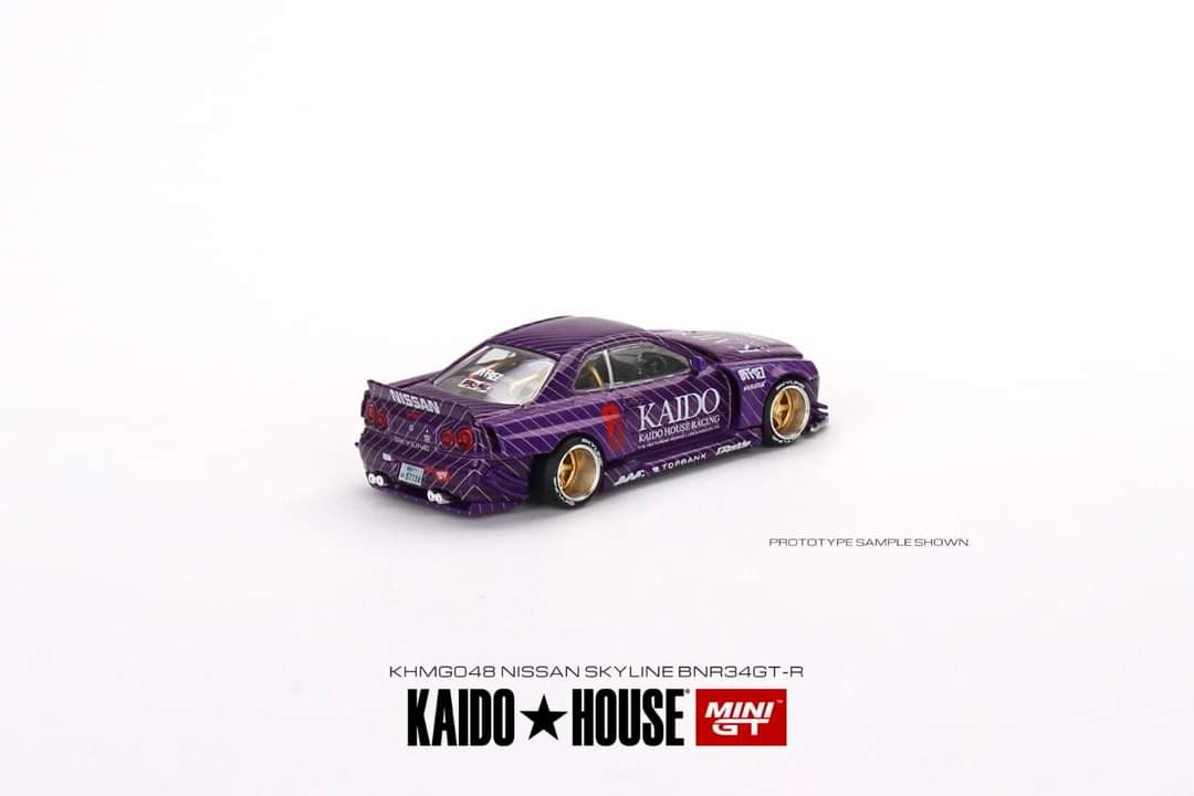 Chase + Signature 1:64 Mini GT X Kaido House Nissan Skyline GT-R R34 W –  hiltawaytoyhk