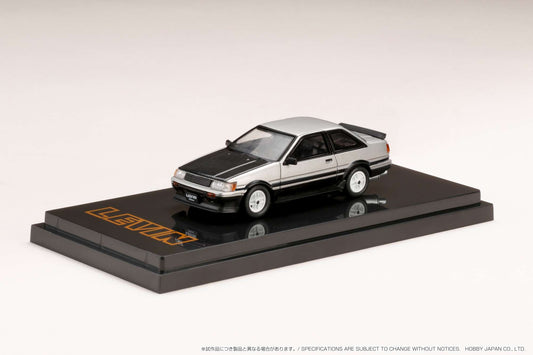 Hobby Japan Toyota COROLLA AE86 2 DOOR TOM'S IGETA WHEEL Silver 1:64 scale Hobby Japan