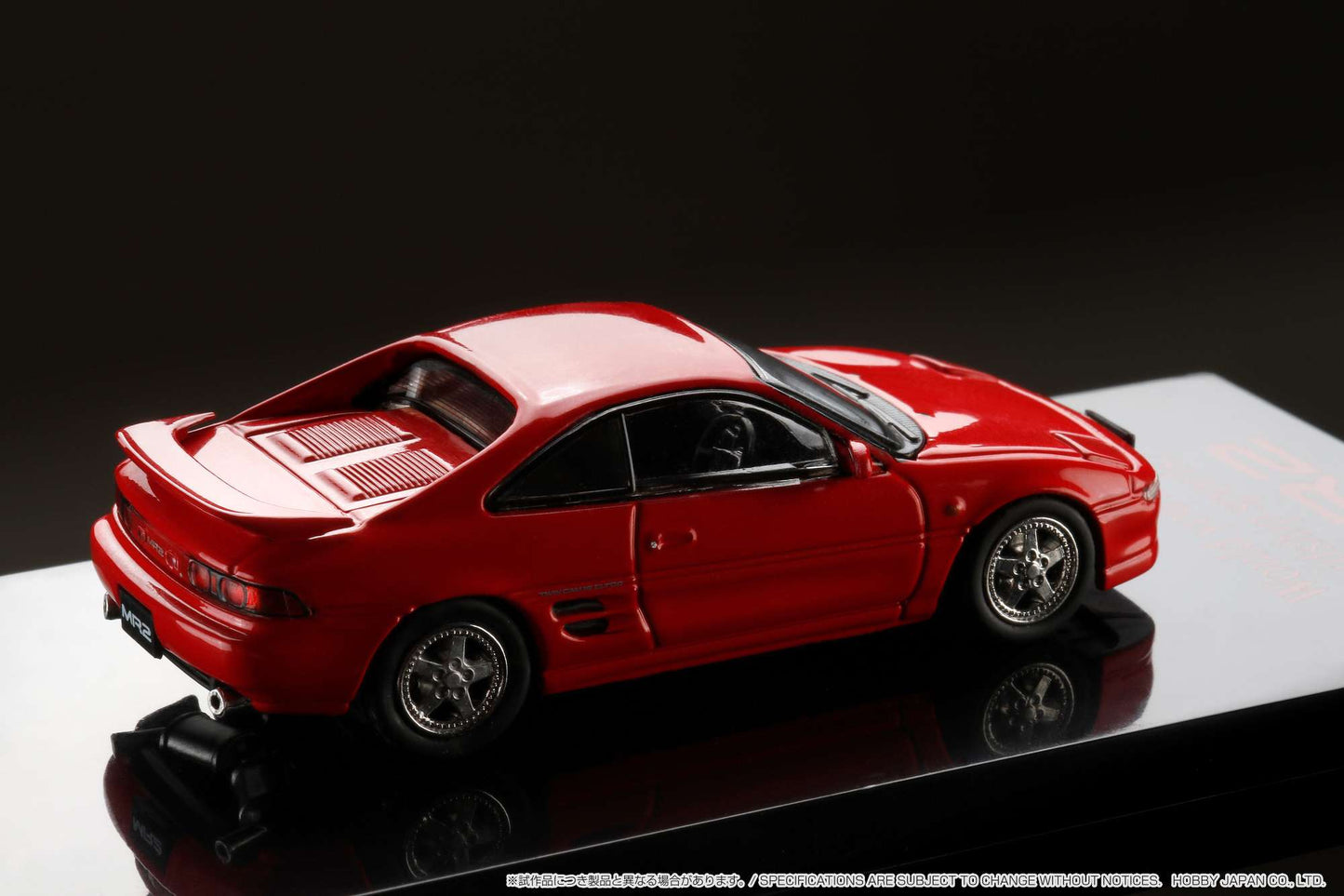 Hobby Japan 1/64 Toyota MR2 (SW20) GT-S Customized Version Red
