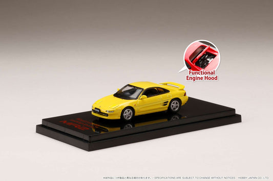 Hobby Japan 1/64 Toyota MR2 (SW20) GT-S Customized Version Yellow