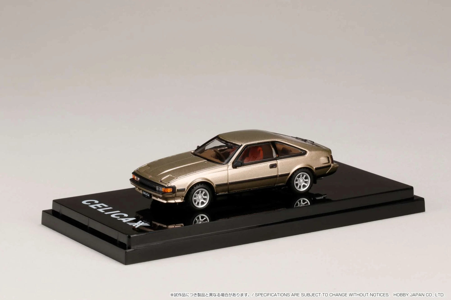 Hobby Japan 1:64 Scale Toyota CELICA XX 2800GT (A60) 1983 CAMEL BEIGE METALLIC