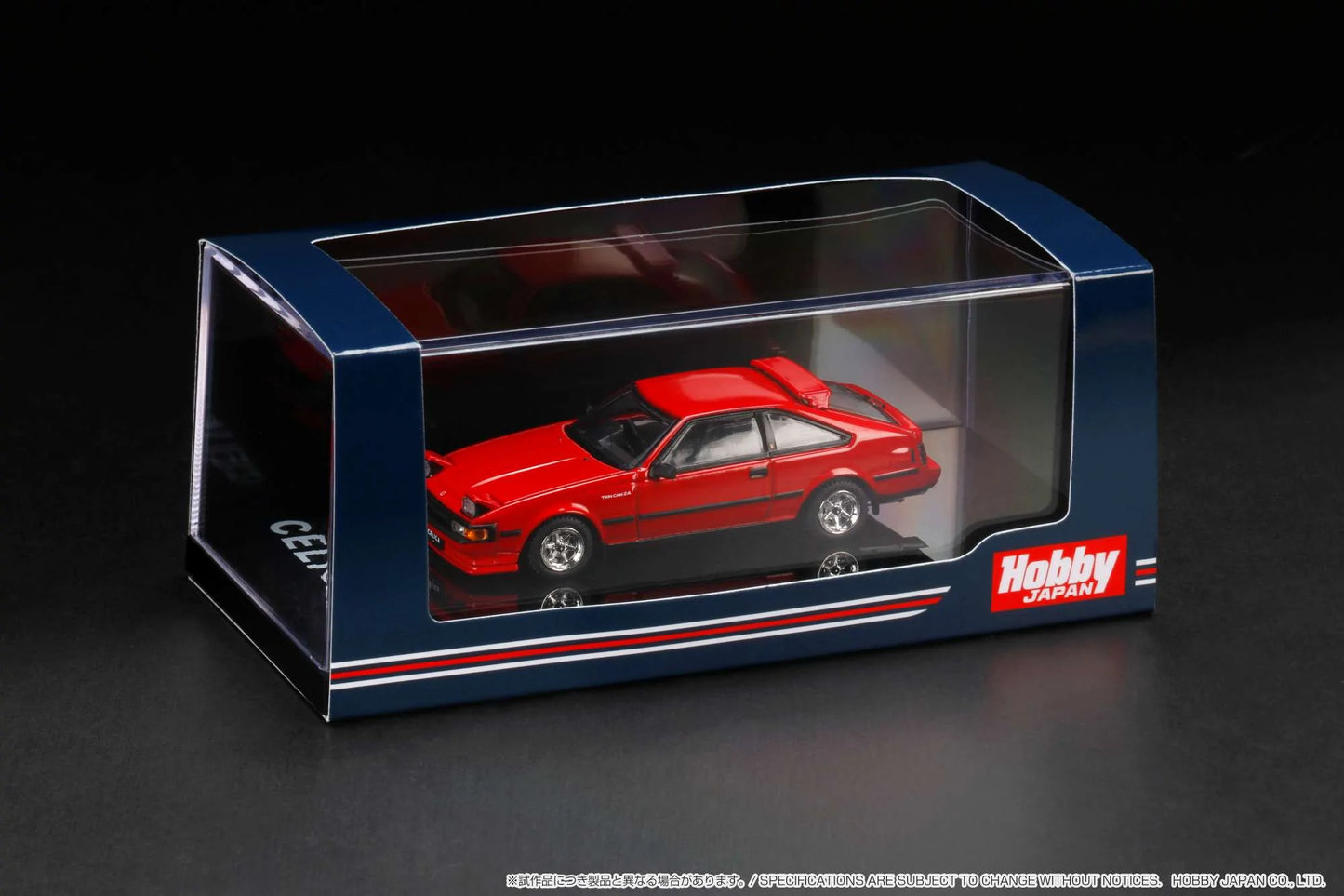 Hobby Japan 1:64 Scale Toyota CELICA XX (A60) 1983 2000GT TWINCAM 24 Customized Version SUPER RED