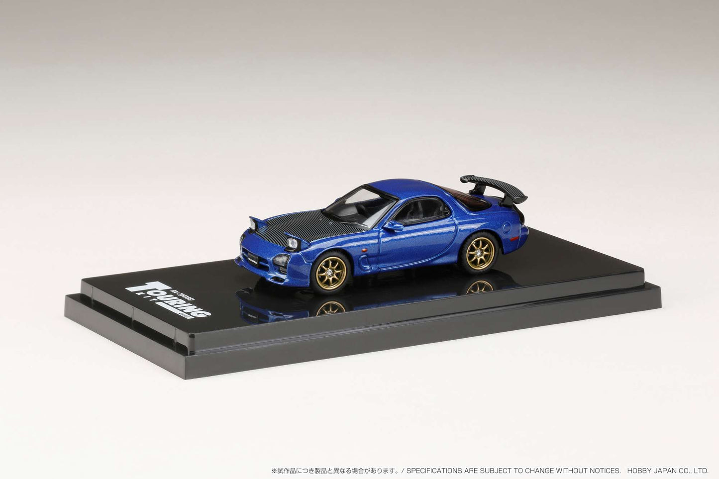 Hobby Japan
1/64 1/64  ɛ̃fini RX-7 FD3S (A Spec.) GT WING Blue