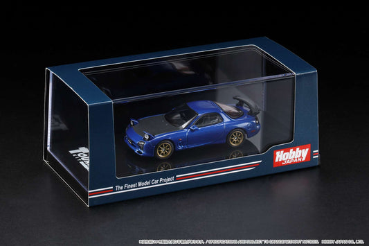 Hobby Japan
1/64 1/64  ɛ̃fini RX-7 FD3S (A Spec.) GT WING Blue