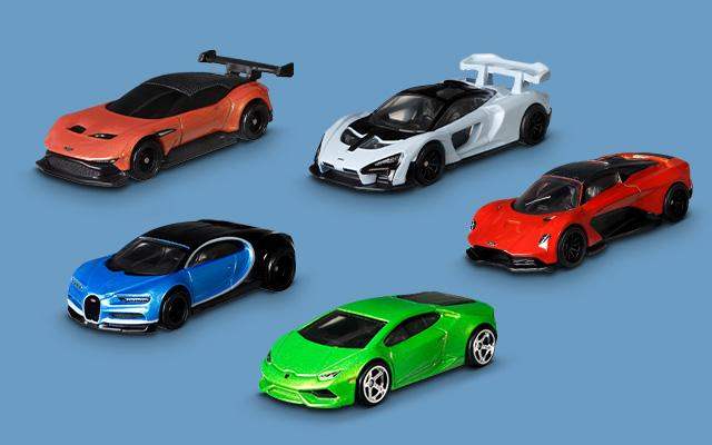 Hot Wheels 2023 Exotic Envy Set of 5
