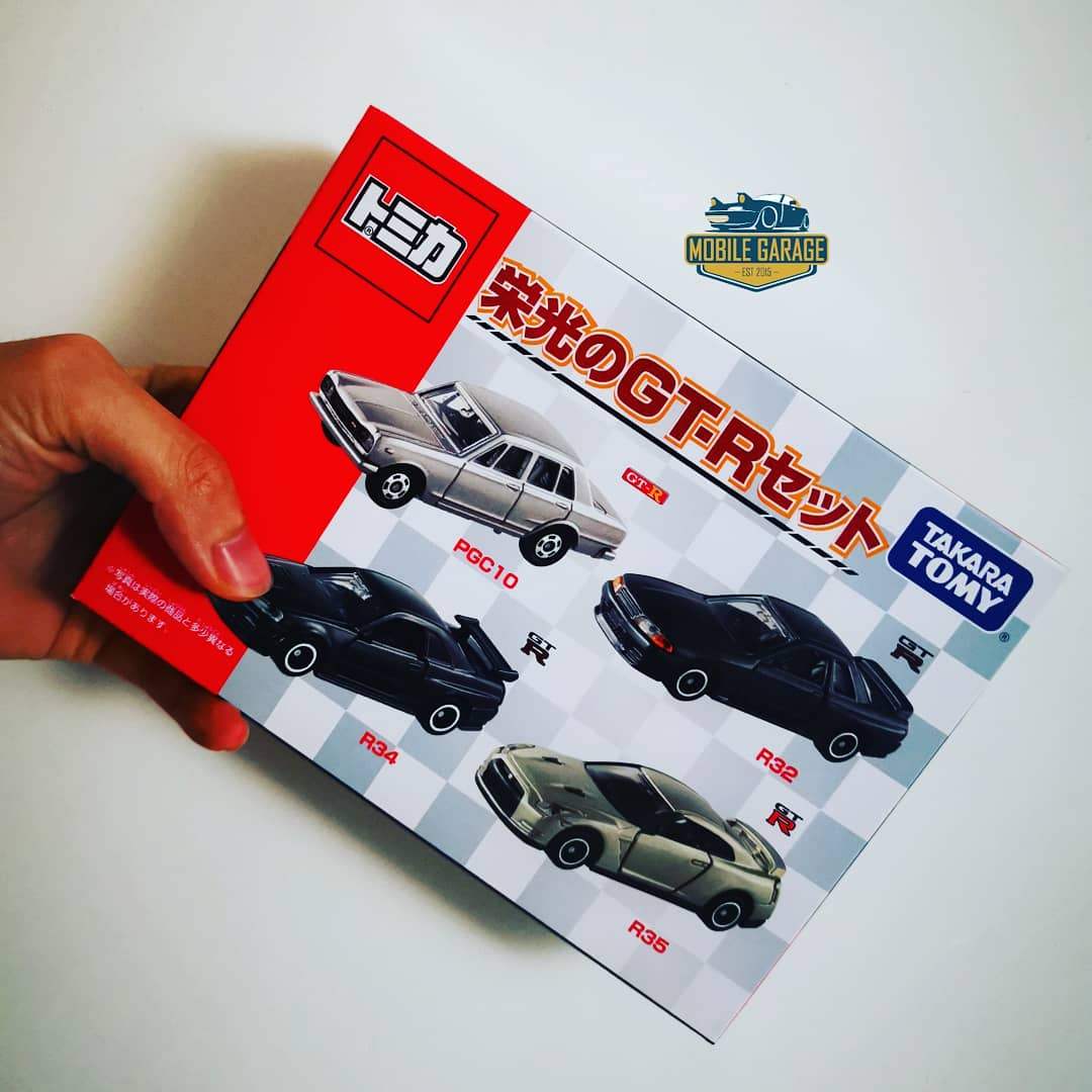 Tomica Gift Set The Glory Nissan GT-R-Takara Tomy-Tomica Gift Set Series-Mobile Garage HK