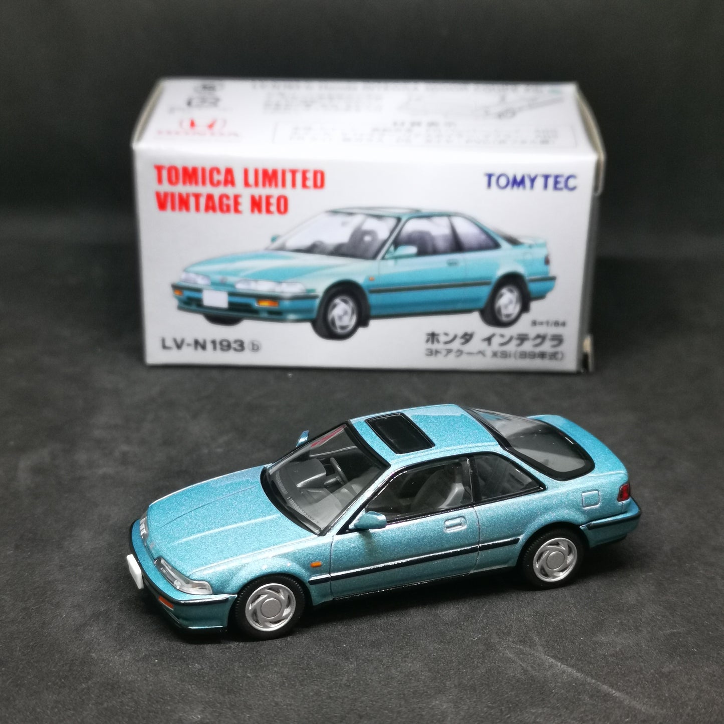 Tomica Limited Vintage Neo LV-N193b Honda Integra 3 Doors Coupe (Blue)