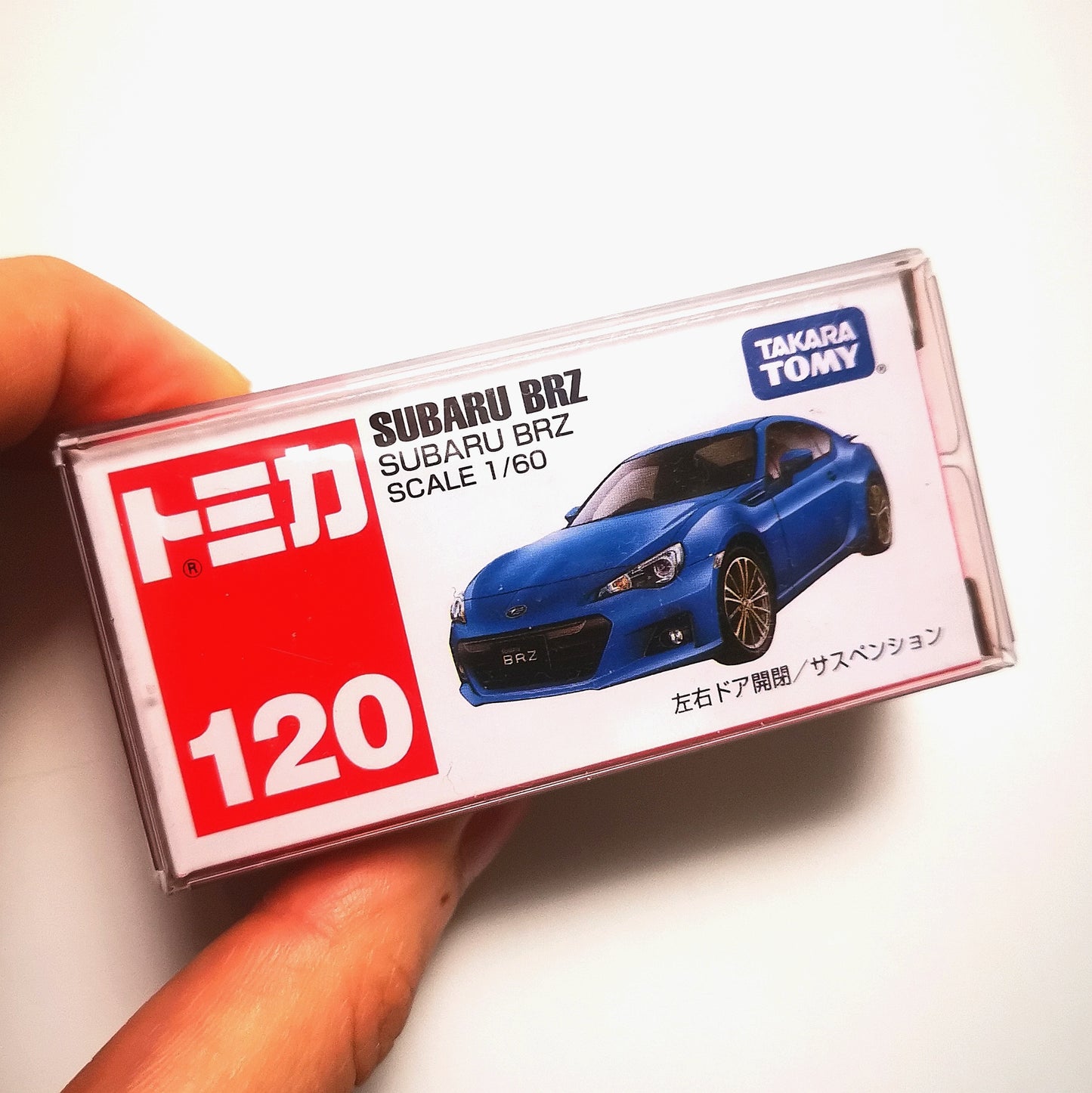 TOMICA #120 Subaru Brz 1:60 SCALE NEW IN Box