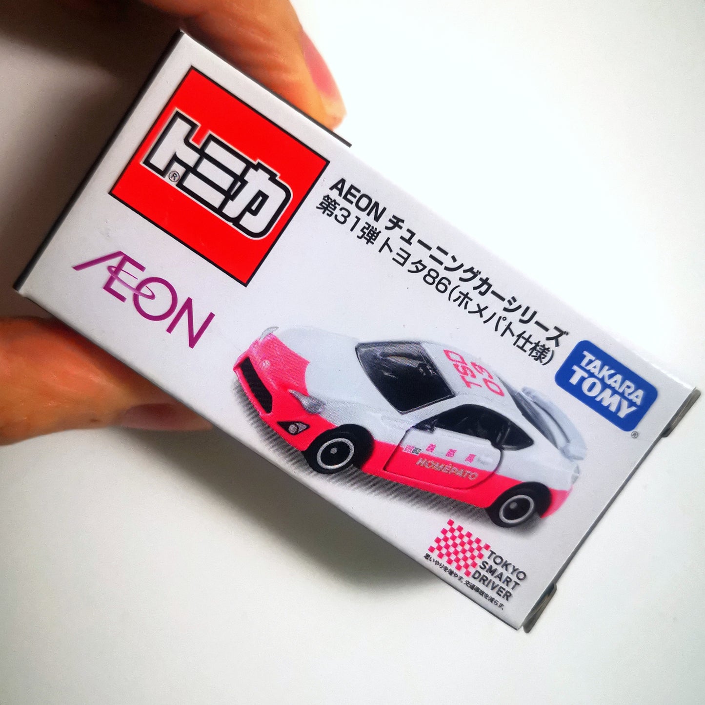 Tomica Aeon Mall Exclusive Toyota GT86 Tokyo Smart Drive Limited edition