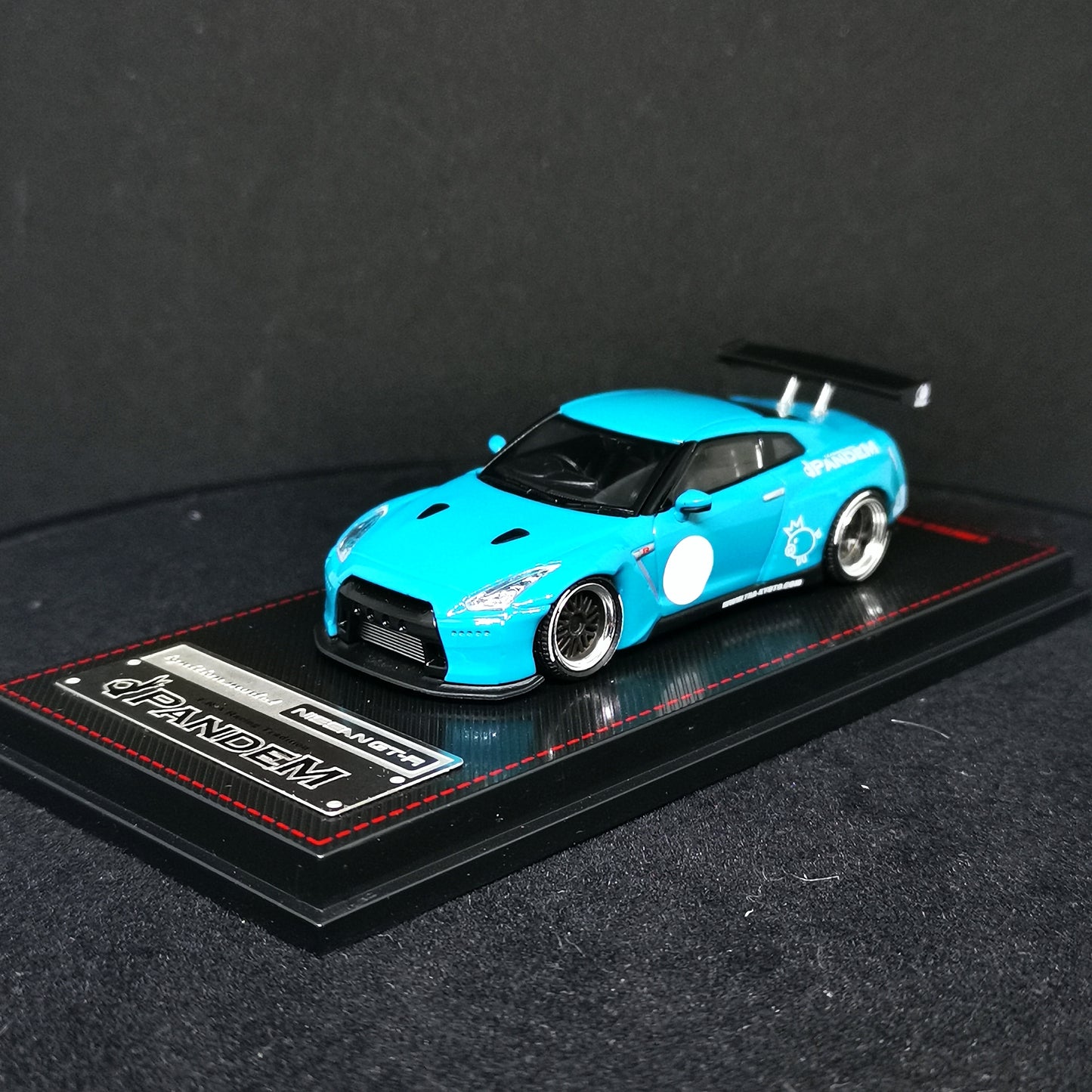 Ignition Model 1:64 Scale Pandem R35 GT-R (Turquoise Blue)