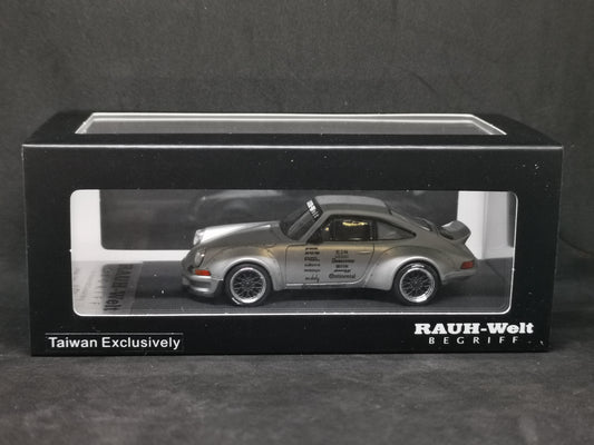 Model Collect  RWB Porsche 930 Ducktail Wing Metallic silver 1:64 SCALE