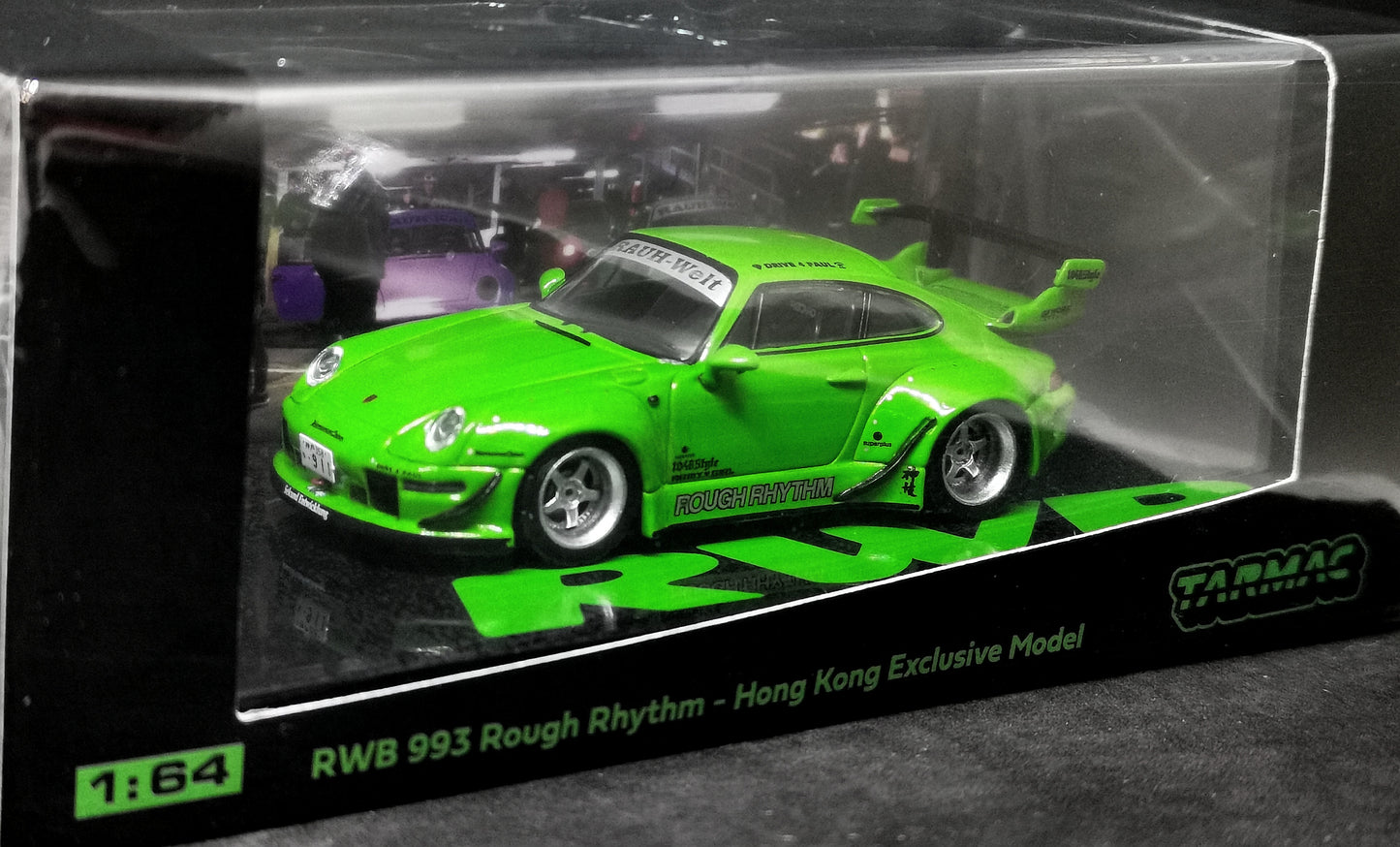 Tarmac Works Porsche 993 RWB Rough Rhythm 1:64 Scale