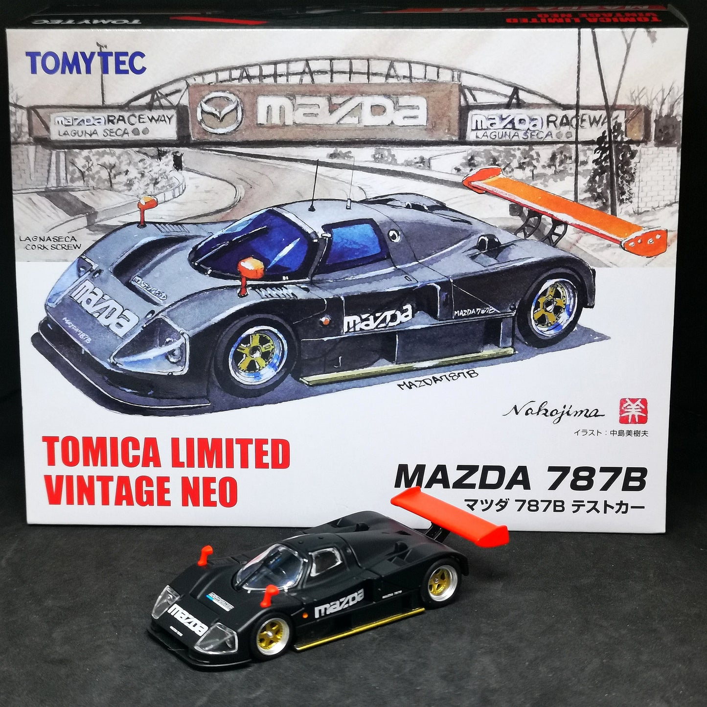Tomica Limited Vintage Neo Mazda 787B Test Car