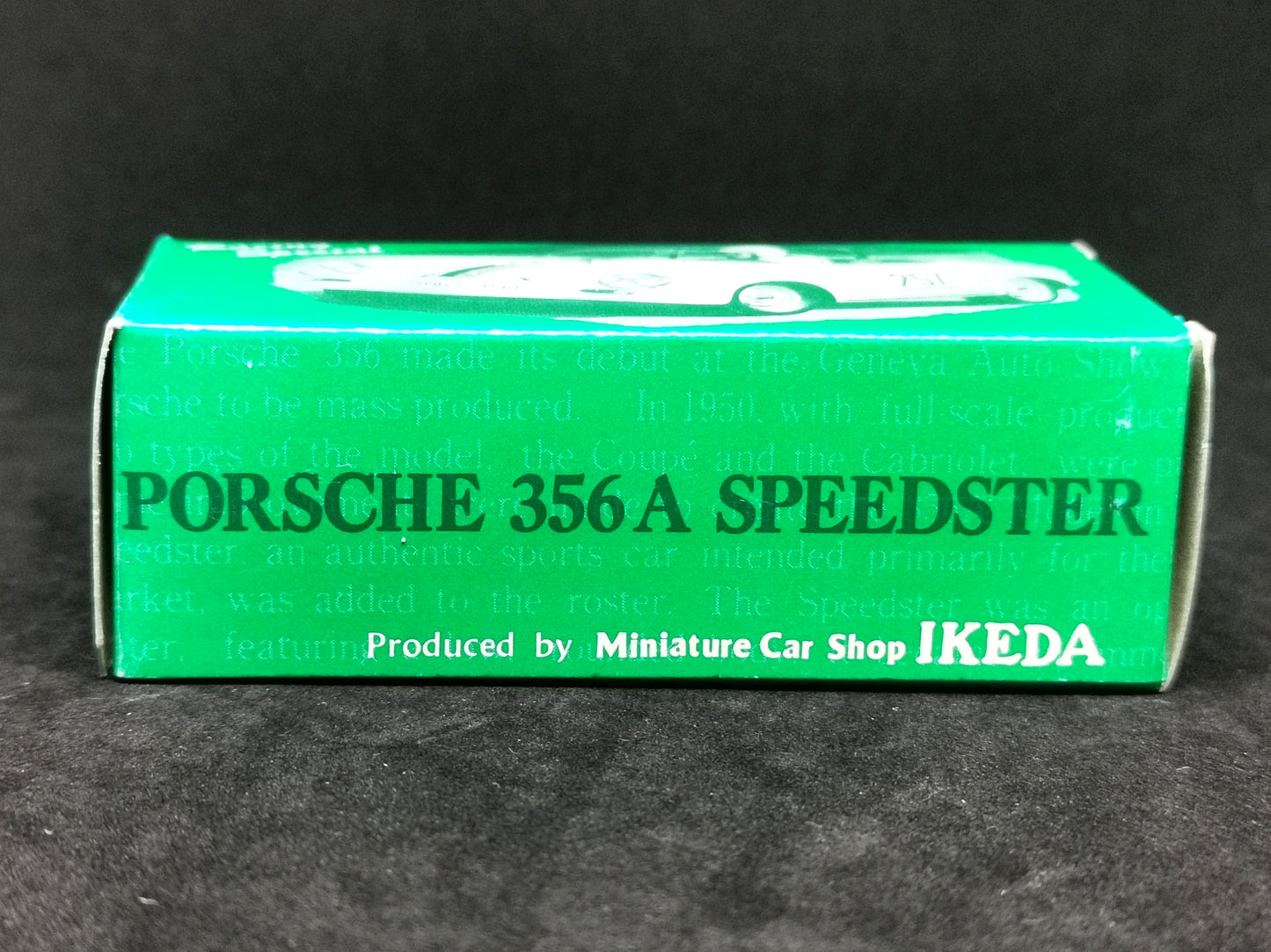 Tomica Ikeda Mini Car Exclusive Porsche 356 A Speedster