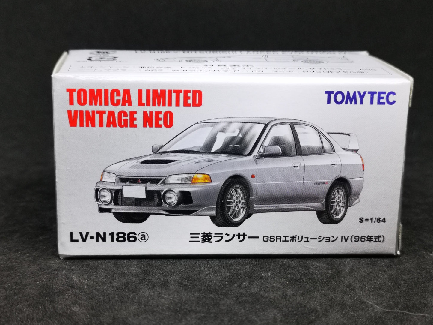 Tomica Limited Vintage Neo LV-N186a Mitsubishi Lancer Evolution IV
