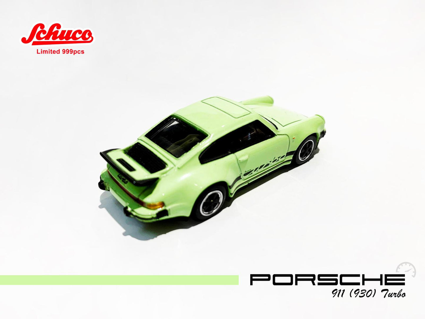Schuco 1:64 Scale Schuco Hong Kong Exclusive
Porsche 911 Turbo Apple Green (930)