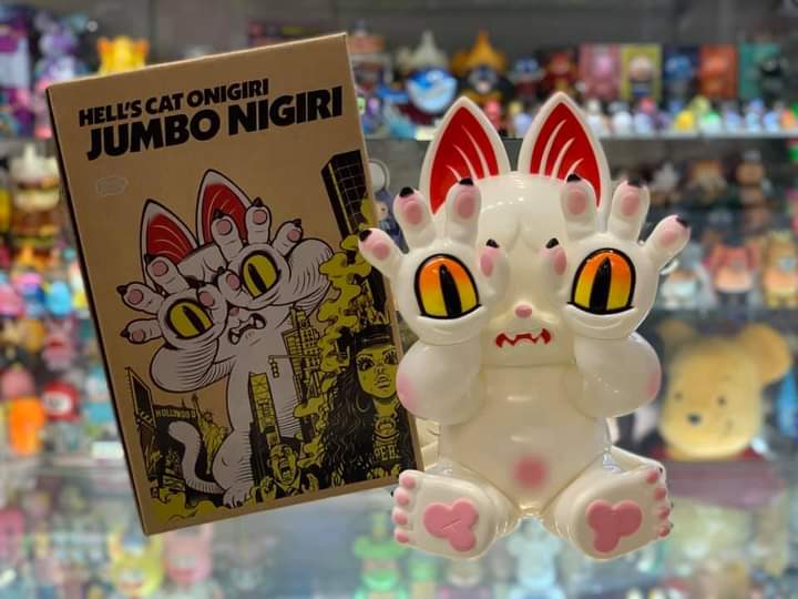 Hell's Cat Onigiri Jumbo Nigiri 30cm Vinyl Figure