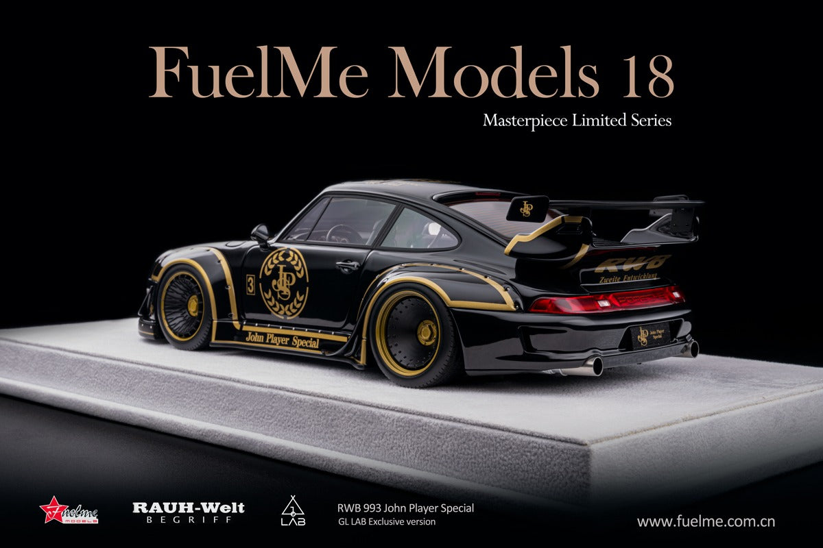 Fuel Me 1:18 scale RWB JPS Porsche 993