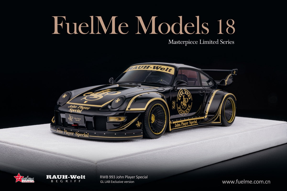 Fuel Me 1:18 scale RWB JPS Porsche 993