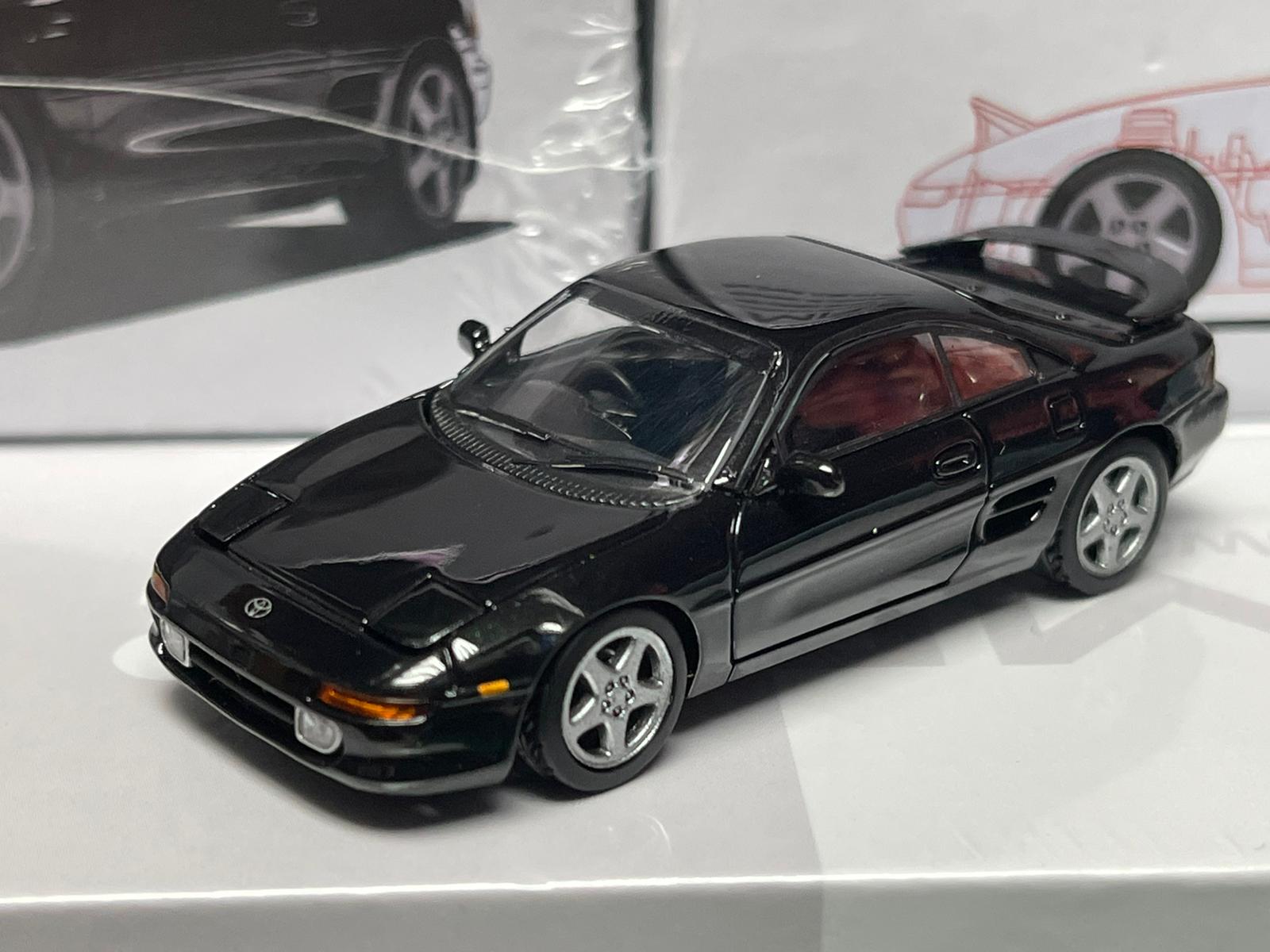 Micro Turbo 1 64 Scale Toyota MR2 Black Mobile Garage HK
