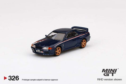 MiniGT #326 1:64 Scale Nissan GT-R R32 Nismo S-Tune Dark Blue