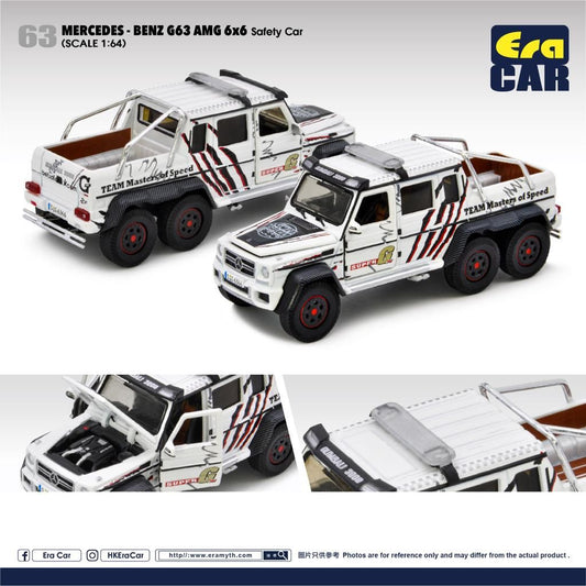 Era Car 63 Mercedes-Benz G63 AMG 6x6 Safety Car Scale 1:64